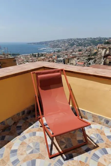 Chiaia Stunning Seaview Studioflat With 2 Terraces By Houseinnaples Apartment