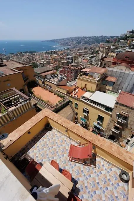 Chiaia Stunning Seaview Studioflat With 2 Terraces By Houseinnaples 0*, Naples Italy
